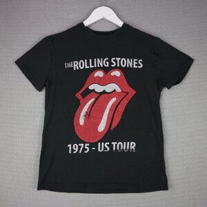 The Rolling Stones Womens Tongue and Lip Logo Tee Small